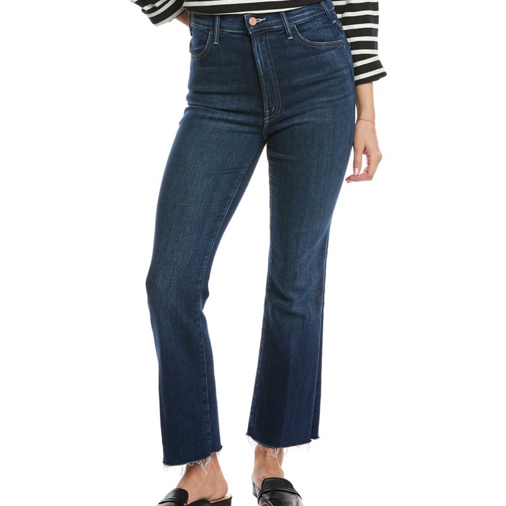 MOTHER Hustler cropped flare in Home Movies